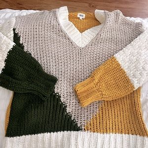Patchwork Sweater